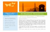 Al Madinah newsletter - Al Noor Islamic Sunday School · Al Madinah Newsletter May 1st, 2011 Issue # 2 Inside School Manager’s Message . Lorem Ipsum Dolor [Issue] :: [Date] 2 ...