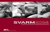 SWEDRES-SVARM 2004 · often resistant to ampicillin, streptomycin, tetracycline and trimethoprim-sulphonamides, ... Den totala förbrukningen av antibiotika till djur har
