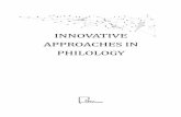 Innovative Approaches in Philology - gecekitapligi.com · 8 Innovative Approaches in Philology 1 Valency : Predicate Places Valency which is a significant theory in linguistics is