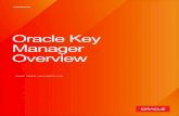 Oracle Key Manager Overview · 5 WHITE PAPER / Oracle Key Manager Overview INTRODUCTION Oracle Key Manager is a comprehensive key management system designed to address the rapidly