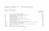 Appendix 1. Notation - Springer978-94-015-9592-6/1.pdf · Appendix 1. Notation Latin alphabet Symbol Description a A b b B BT C d e,ea ec [ E Eu f,/k fkl fkln A F F,Fk (Fk )v Fkl