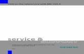 FAQ on the teleservice with MD 720-3 - Siemens · General information about the teleservice Teleservice mit MD 720-3 STEP 7 Micro/WIN user program There are four library blocks available