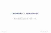 Alexandre d’Aspremont CNRS - ENSaspremon/PDF/Sophia14.pdf · Alexandre d’Aspremont, CNRS - ENS. A. d’Aspremont INRIA, ... oracle model: for any xwe can evaluate fand rf(x) ...