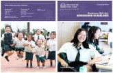 Branksome Hall Asia ADMISSIONS GUIDELINES · BRANKSOME HALL ASIA ADMISSIONS GUIDELINES OUR VISION - To be the pre-eminent educational community of globally minded learners and leaders.