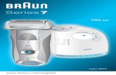 98806542 760cc Korea S1 - service.braun.com · cleaning ﬂ uid is ﬂ ushed through the shaver head and a heat drying process dries the shaver. Depending on the program selected