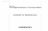 E5CN Temperature Controller - Yapım Aşamasındadırotomasyonline.com/Data/Omron/H100E104A.pdf · 3-8 Determining PID Constants (AT, ST, manual setup) ... attempting to install or