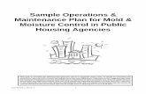 Sample Operations & Maintenance Plan for Mold & …morosco.org/IAQ.pdfSample Operations & Maintenance Plan for Mold & Moisture Control in Public Housing Agencies This plan is provided