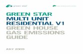 Green Star - Multi Unit Residential v1 Green House Gas ... Star – Multi Unit... · Date Issued: July 2009 5 1.0 – INTROdUCTION The Green Star – Multi Unit Residential v1 Ene-1: