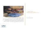 PILOT STUDY REPORT ON RETAINED HEAT COOKER (RHC) … · 2017-02-17 · nayapara and kutupalong refugee camp in bangladesh wash unit unhcr sub-office ... cdm clean development mechanism