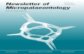 Newsletter of Number 87 January 2013 Micropalaeontology · The Newsletter of Micropalaeontology is published by The Micropalaeontological Society twice ... Modern Planktonic Foraminifera