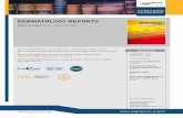 DERMATOLOGY REPORTS - PAGEPress fileof all skin-related diseases are welcome. Dermatology Reports publishes original articles, reviews, brief reports and case reports. pISSN 2036-7392