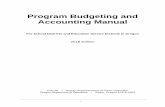 Program Budgeting and Accounting Manual - oregon.gov · The 2018 Program Budgeting and Accounting Manual . was developed based on the following goals: The accounting code structure