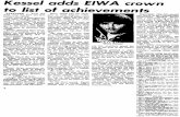 Kessel adds EIWA crown to list of achievementsuploads.matburn.com/33/33357/8240278885c82ba374be11.pdf · esse •• IS • SYRACUSE - F trst the slate. n c Kl the Ea3l ami then pt>rhaps