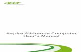 Aspire All-in-one Computer User’s Manual · Aspire All-in-one Computer Covers: All-in-one models (non-touch) This revision: July 2015 Sign up for an Acer ID and enable Acer Remote