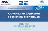 Overview of Explosion Protection Techniques - iecex.com · is commonly known as to deal with just Electrical Equipment. Be aware that we have today working close together. Non-electrical