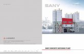 SANY CONCRETE BATCHING PLANTBatching+Plant.pdf · Aggregate Belt Conveyer Fast Conveying, Stable Running. Measuring System The measuring elements are of world-famous brands and high