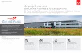 shop-apotheke.com, die Online-Apotheke für Deutschland. · Performance-Steigerung mit Google Shopping Als Online-Pure-Player legt shop-apotheke.com den Schwerpunkt auf rezeptfreie