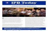 IPB Today Edisi 106 - biofarmaka.ipb.ac.idbiofarmaka.ipb.ac.id/biofarmaka/2018/IPB Today Edisi 106 Tahun 2018.pdfMalam Penghargaan Akademisi IPB E ksistensi Institut Pertanian Bogor