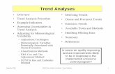 Trend Analyses - US EPA · September 2000 PAMS Data Analysis Workbook: Trend Analyses 2 Overview of Trend Analysis • Rationale for assessing trends. One of the PAMS data analysis