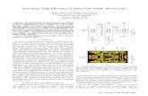 Two-Stage High-Efficiency X-Band GaN MMIC PA/Rectifierecee.colorado.edu/microwave/docs/publications/2015/CoffeyIMS2015.pdf · Two-Stage High-Efficiency X-Band GaN MMIC PA/Rectifier