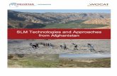 SLM Technologies and Approaches from Afghanistan · SLM Te chnolog y: Cont our Tied Tre nch, A fgh a nistan IWM proj ect/ HELV ETA S S wiss In te rcoo pe ratio n /SD C (2013) 1 Co