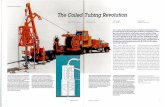 The Coiled Tubing Revolution - Schlumberger ENGINEERING C]Cofled tubing unit designed by Dowell Schlum- berger for Canadian operations. The reel stores up to 19,000 feet [5800 meters]
