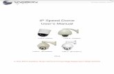 IP Speed Dome User’s Manual - DOME/VFH... · IP Speed Dome User’s Manual V1.4 ※ Note: Before