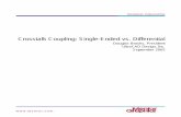 Crosstalk Coupling: Single-Ended vs. Differential TECHNICAL PUBLICATION Crosstalk Coupling: Single-Ended vs. Differential Douglas Brooks, President UltraCAD Design, Inc. September