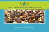 INCLUSIVE EDUCATION POLICY - Home - Special Attention …sapghana.com/data/documents/Inclusive-Education-Policy... · 2017-04-19 · inclusive education policy inclusive education