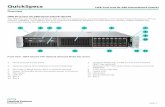 QuickSpecs HPE ProLiant DL380 Generation9 … HPE ProLiant DL380 Generation9 (Gen9) Overview Page 2 Rear View 1. PCI Slots (Slots 1-3 top to bottom, riser shipped standard) 2. PCI