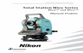 MODUL COLLECTING DATA - surveying …surveying-engineering.datascrip.com/wp-content/uploads/2018/05/Nikon-Total-Station... · Petunjuk Praktis Total Station Nikon Nivo M series NivoM