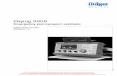 Oxylog 3000 - EMed 3000_v2 02.pdf · 3 The current capacity of the battery is indicated by Oxylog 3000 in 25% increments in the bottom right-hand line of the information window when