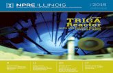 Former TRIGA Reactor - NPRE Illinois | Engineering @ Illinois 2015... · 2016-04-15 · Isotope General Atomic (TRIGA Mark II) Reactor, has been cited for “educating students in