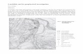 Landslide and its geophysical investigation - geotest.cz · landslide there are various soils. At RS30 there is an obvious block subsidence. To the North, on the plateau, there is