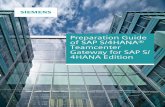 Preparation Guide of SAP S/4HANA® Teamcenter Gateway for ... · Contents Preface 3 Introduction 1-1 Supported SAP Products 2-1 Software Prerequisites to Run Teamcenter Gateway for