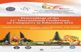 Proceedings of the ICCE 2013 - staff.uny.ac.idstaff.uny.ac.id/sites/default/files/penelitian/herman-dwi-surjono-drs-msc-mt-phd/... · Proceedings of the . 21st International Conference