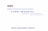 USER' MANUAL - Nerigroupnerigroup.in/usermanual/User_Manual_NE-31XTA.pdf · Lathe numerical control system Suitable for: 31XTA/32XTA/300T 99TA /99TB/99TY/99UZ USER' MANUAL