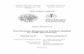 DOCTORAL THESIS - Oddělení radiofrekvenční spektroskopienmr.mff.cuni.cz/downloads/thesisSoltesova.pdf · technik NMR spektroskopie vysokého rozlišení pro výzkum dynamických