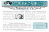 TheThe Resource - National Center on Domestic and Sexual … · 2012-05-03 · Newsletter of the National Sexual Violence Resource Center Fall /Winter 2004 ... Gary Kesling, Ph.D.