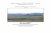 PENN VIRGINIA LAND COMPANY – AREA A HENDERSON COUNTY · Penn Virginia offers approximately 1,000 acres of previously mined land in Henderson County on the Green River, immediately