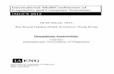 International MultiConference / Vol. 2 / The 2015 IAENG ... · VOLUME II The 2015 IAENG International Conference on Communication Systems and Applications Adaptive Delay Constraint