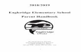 Eagleridge Elementary School 2018/2019 Eagleridge Elementary School Parent Handbook Mr. Mischa Burnett, Principal 2651 Thornton Road, P.O. Box 1127 Ferndale, Washington 98248 ... 2