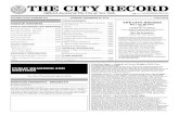 PROCUREMENT - Welcome to NYC.gov · VOLUME CXLIII NUMBER 243 TUESDAY, DECEMBER 20, 2016 Price: $4.00 5345 BOROUGH PRESIDENT - BROOKLYN PUBLIC HEARINGS NOTICE IS HEREBY GIVEN that,