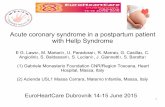 Acute coronary syndrome in a postpartum patient with Hellp ... · Acute coronary syndrome in a postpartum patient with Hellp Syndrome E G. Laws 1 , M. Mariani 1 , U. Paradossi 1 ,