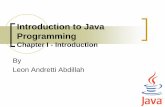 Introduction to Java Programming - eprints.binadarma.ac.ideprints.binadarma.ac.id/3124/1/Introduction to Java Programming - 01 Introduction.pdf03/18/2010 Pengantar Pemrograman Java