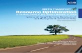 GREEN TRANSPORT Resource Optimization - adb.org filein the Road Sector in the People’s Republic of China GREEN TRANSPORT Resource Optimization Options for Freight Terminal Development