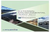 2017 External Environmental Audit PT Freeport Indonesia (PTFI) · FINAL REPORT 2017 External Environmental Audit PT Freeport Indonesia (PTFI) EXECUTIVE SUMMARY ExSum.2 The audit focused
