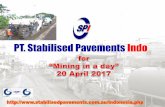 PT. Stabilised Pavements Indo - cmsfocus.netcmsfocus.net/cpanel/britmindo/images/xplod/editor/mining-day/pt... · Chevron Pacific Indonesia, PT. RAPP, Santos Oil & Gas, PT. Toba Pulp
