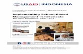 Implementing School-Based Management in Indonesia · Implementing School-Based Management in Indonesia ... Jenis program manajemen ... Implementing School-Based Management in Indonesia