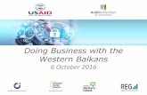 Doing Business with the Western Balkans€¢BiH - 7 •Kosovo - 3 •Macedonia - 15 •Montenegro - 5 •Serbia - 8 •Georgia - 5 •Moldova - 1 ... 2000 2500 3000 3500 4000 IE FI